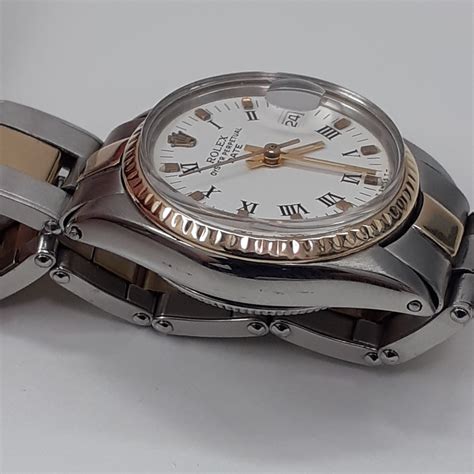 rolex perpetual lady in acciaio|Rolex perpetual lady date 6517.